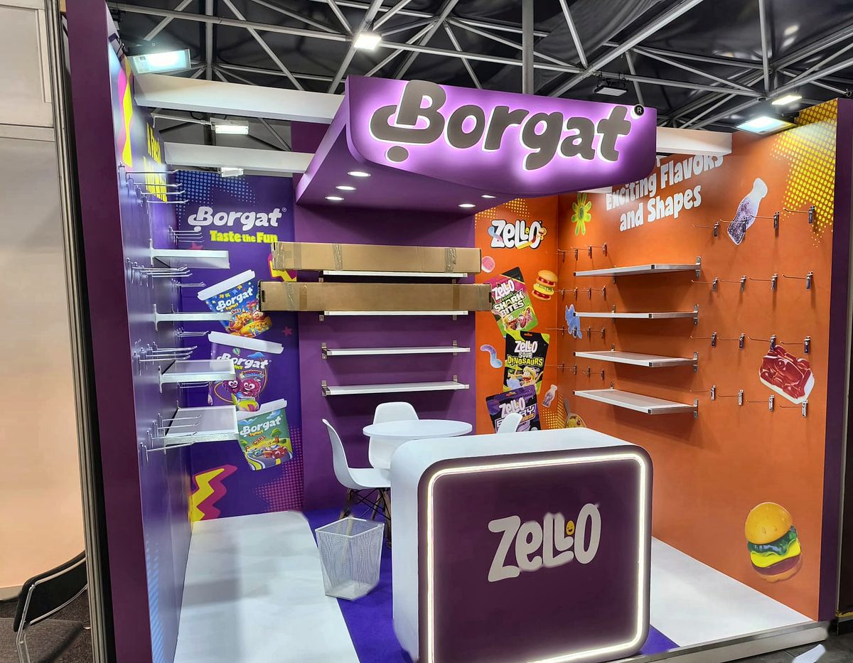 Stoisko Borgat i Zello — PLMA, Amsterdam