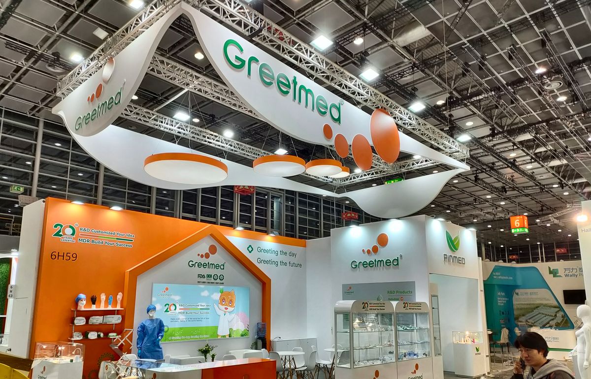 Stoisko Greetmed — MEDICA, Düsseldorf