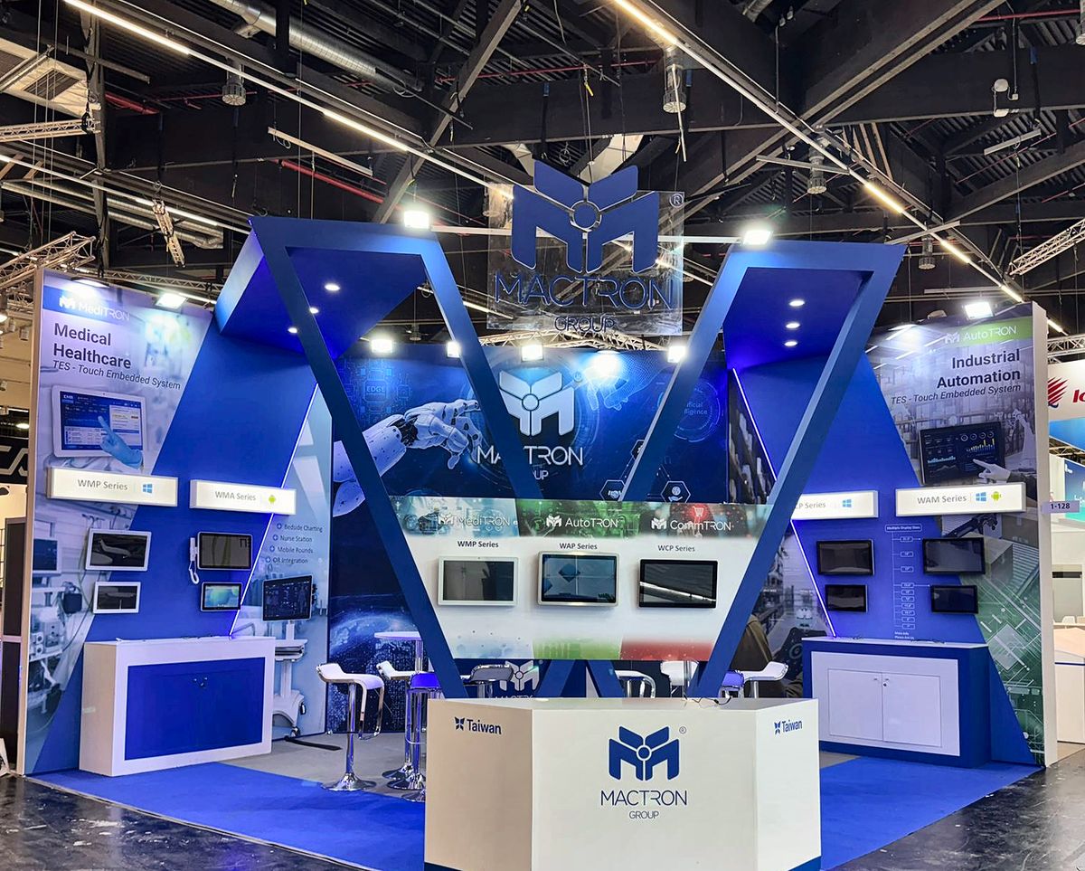 Stoisko Mactron Group — Embedded World, Norymberga