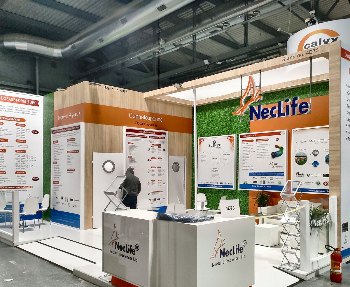 Stoisko NecLife — CPHI Worldwide