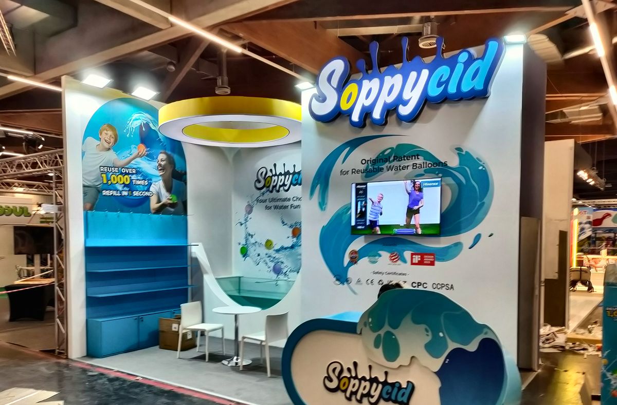 Stoisko Soppycid — Spielwarenmesse, Norymberga