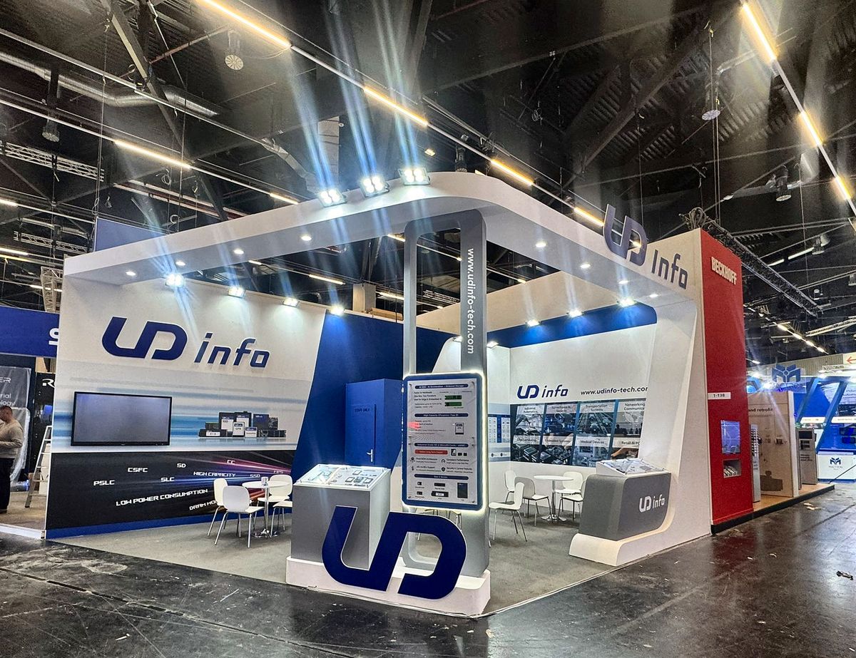 Stoisko UD Info — Embedded World, Norymberga
