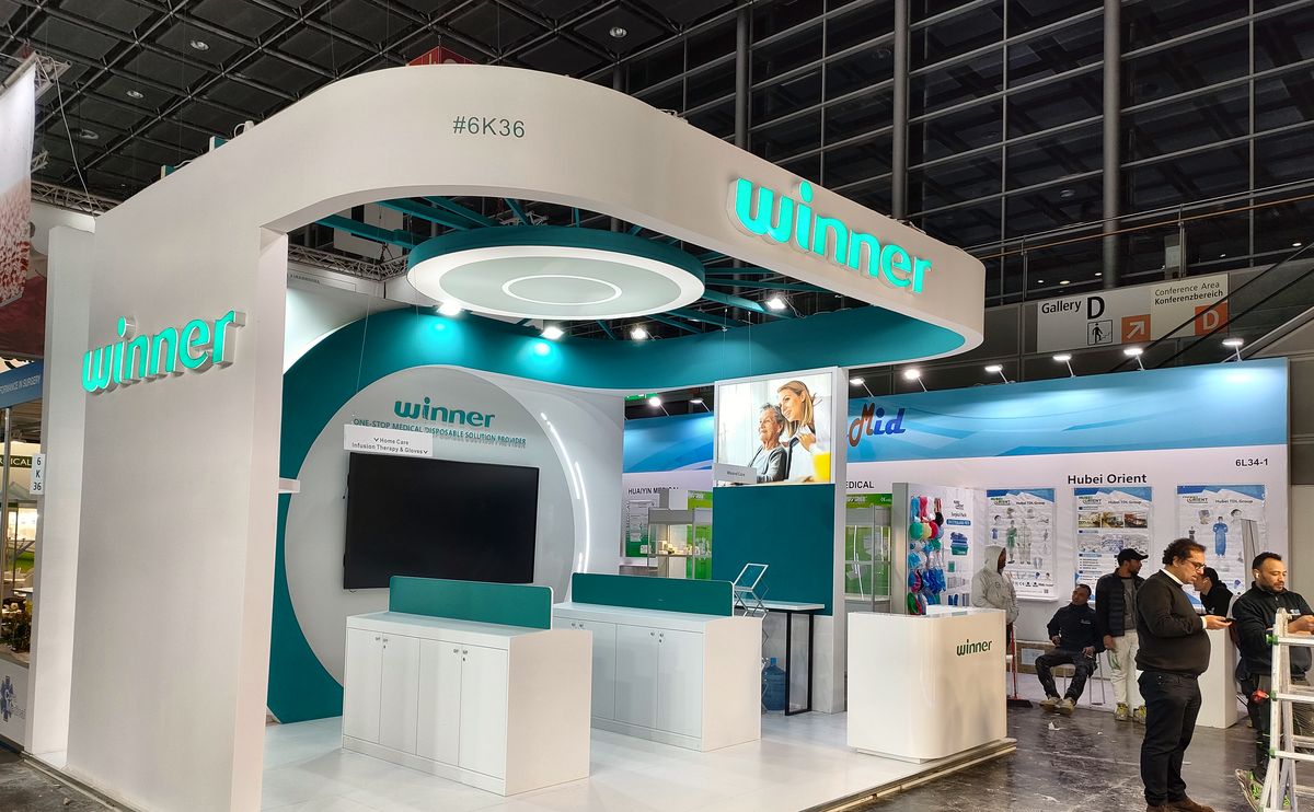 Stoisko Winner — MEDICA, Düsseldorf