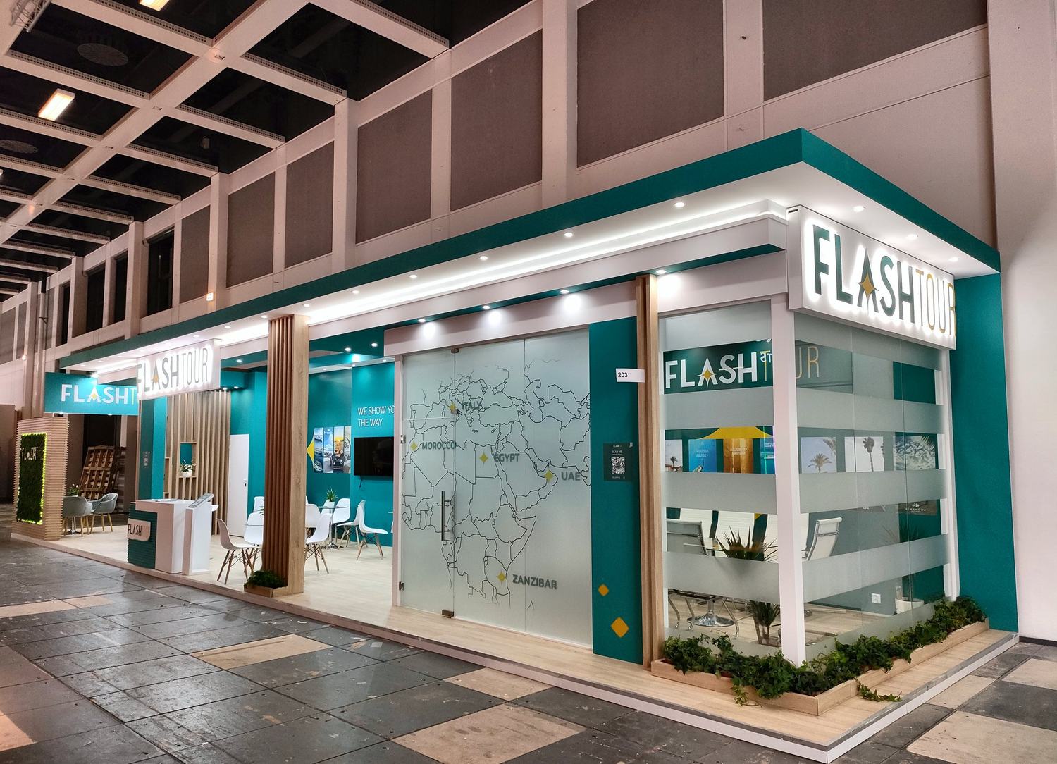 Stoisko targowe Flash Tour — ITB, Berlin